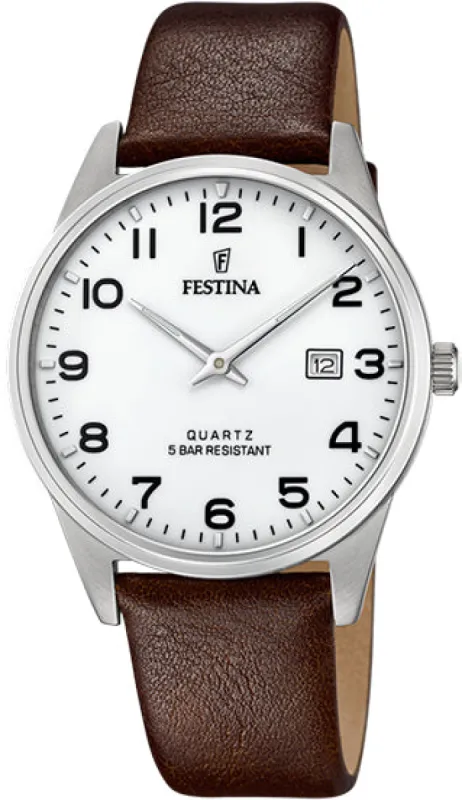 Festina Two Hands Date Mens sold by Jura Watches