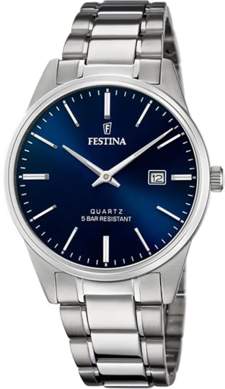 Festina Two Hands Date Mens made by Jura Watches