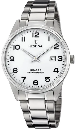 Festina Two Hands Date Mens sold by Jura Watches