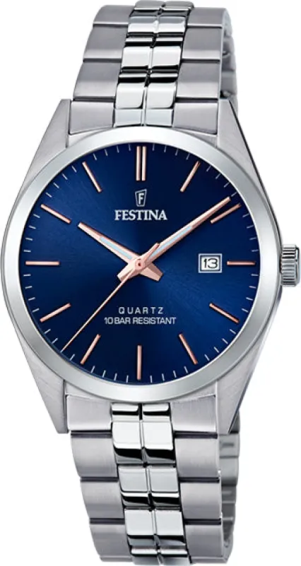 Festina Three Hands Date Mens sold by Jura Watches
