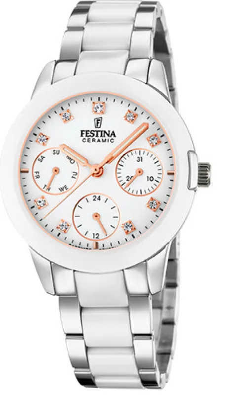 Festina Two Hands Multifunction Ladies made by Jura Watches