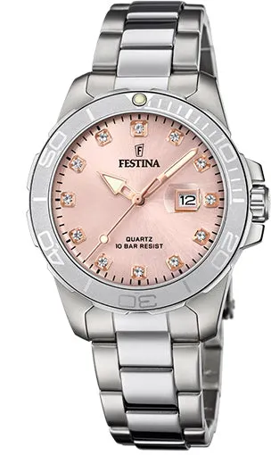 Festina Three Hands Date Ladies sold by Jura Watches
