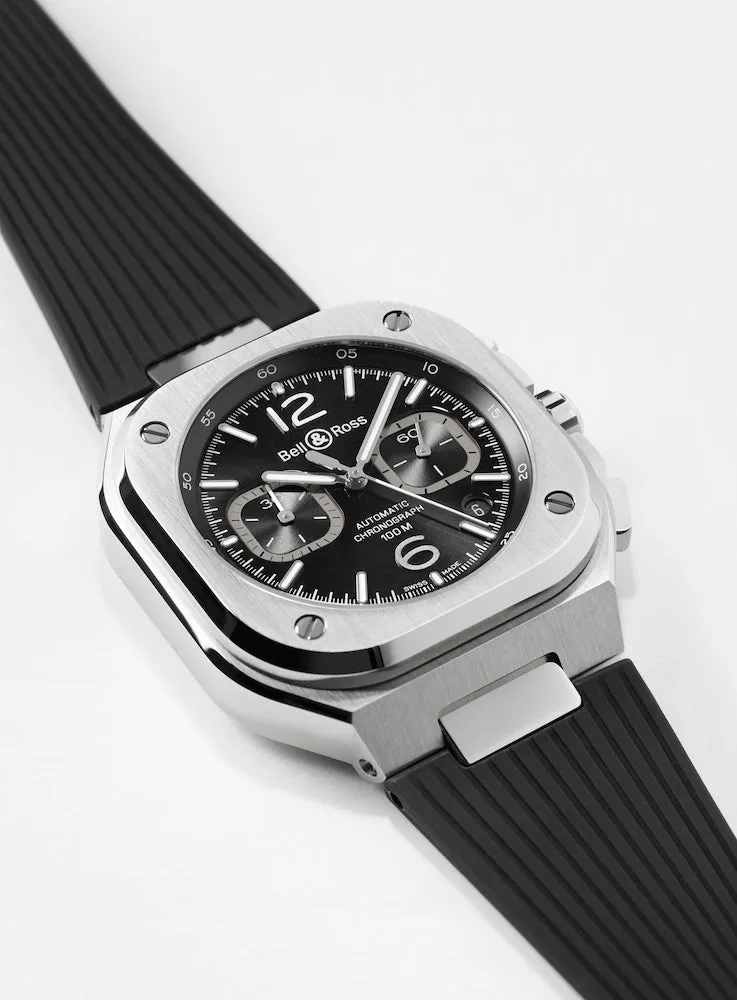 Bell & Ross BR 05 Chrono Black Steel D sold by Jura Watches product image thumbnail 3