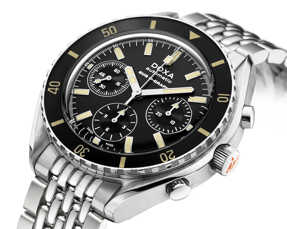 Doxa SUB 200 C-Graph Sharkhunter Bracelet sold by Jura Watches product image thumbnail 2