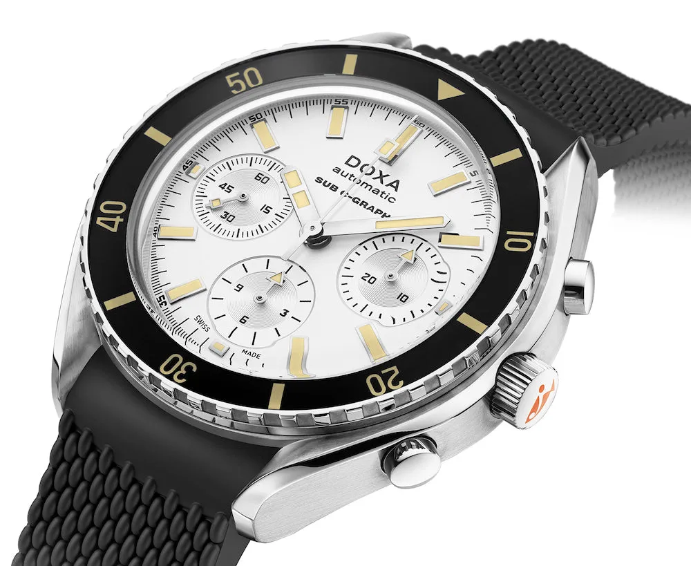 Doxa SUB 200 C-Graph Searambler Rubber sold by Jura Watches product image thumbnail 2