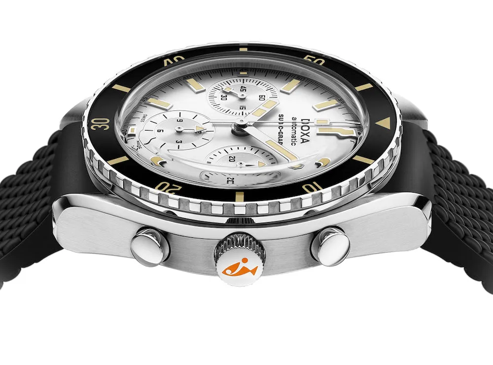 Doxa SUB 200 C-Graph Searambler Rubber sold by Jura Watches product image thumbnail 3