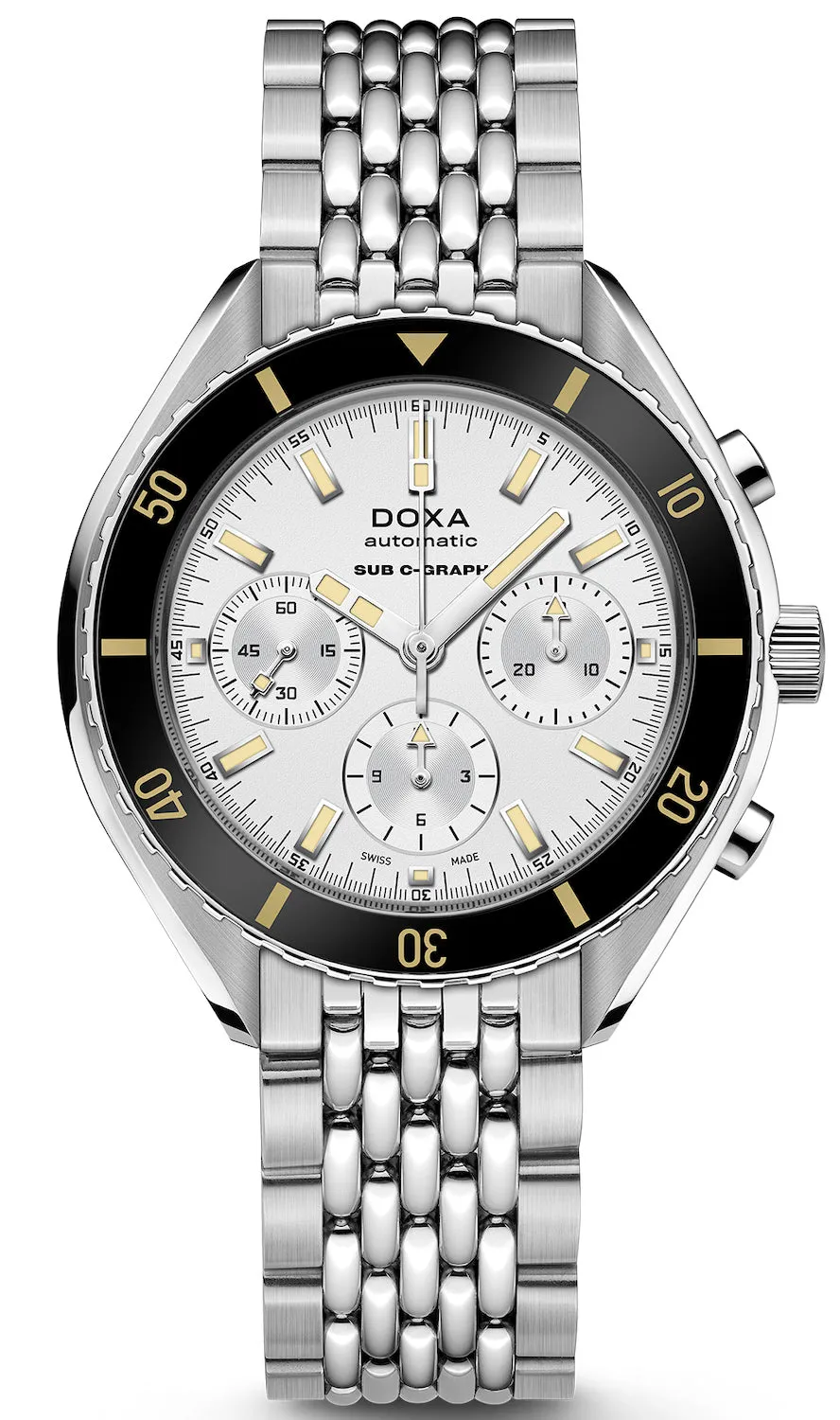 Doxa SUB 200 C-Graph Searambler Bracelet sold by Jura Watches