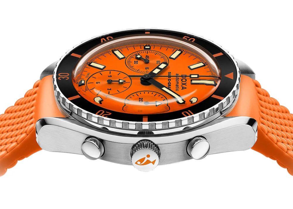 Doxa SUB 200 C-Graph Professional Rubber sold by Jura Watches product image thumbnail 3