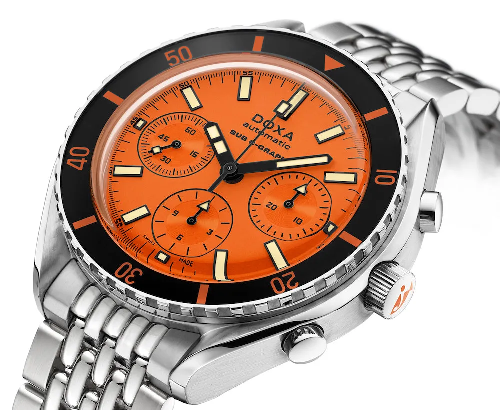 Doxa SUB 200 C-Graph Professional Bracelet sold by Jura Watches product image thumbnail 2