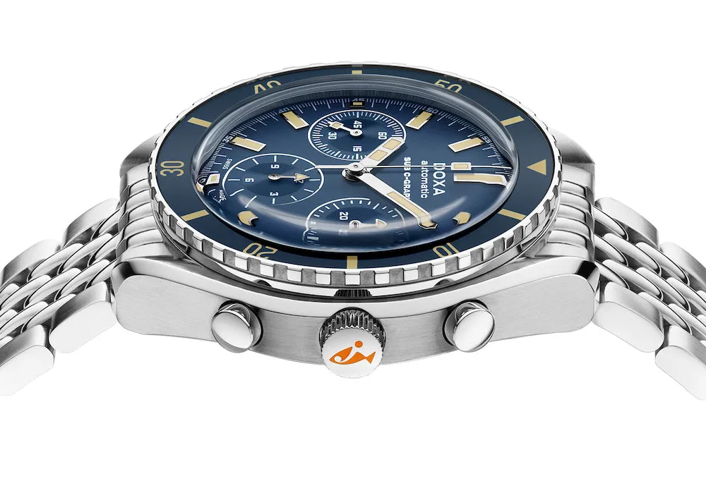 Doxa SUB 200 C-Graph Caribbean Bracelet sold by Jura Watches product image thumbnail 3