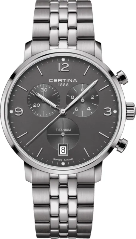 Certina DS Caimano Chronograph made by Jura Watches