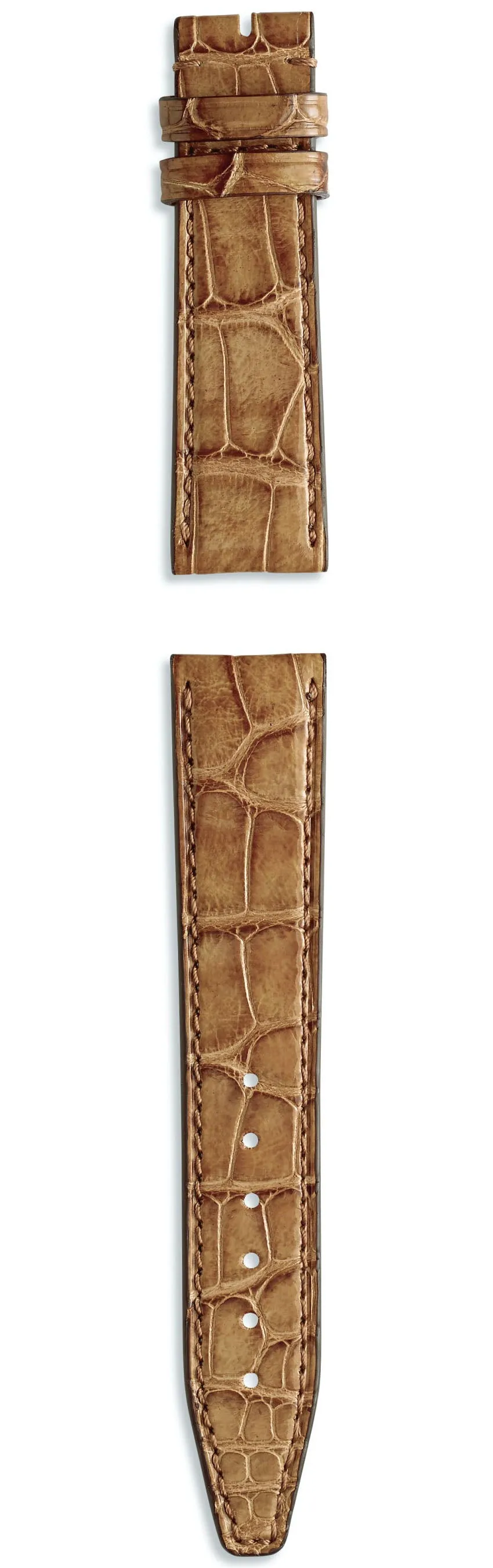 IWC Strap Alligator Marron Light Brown For Pin Buckle XXS sold by Jura Watches