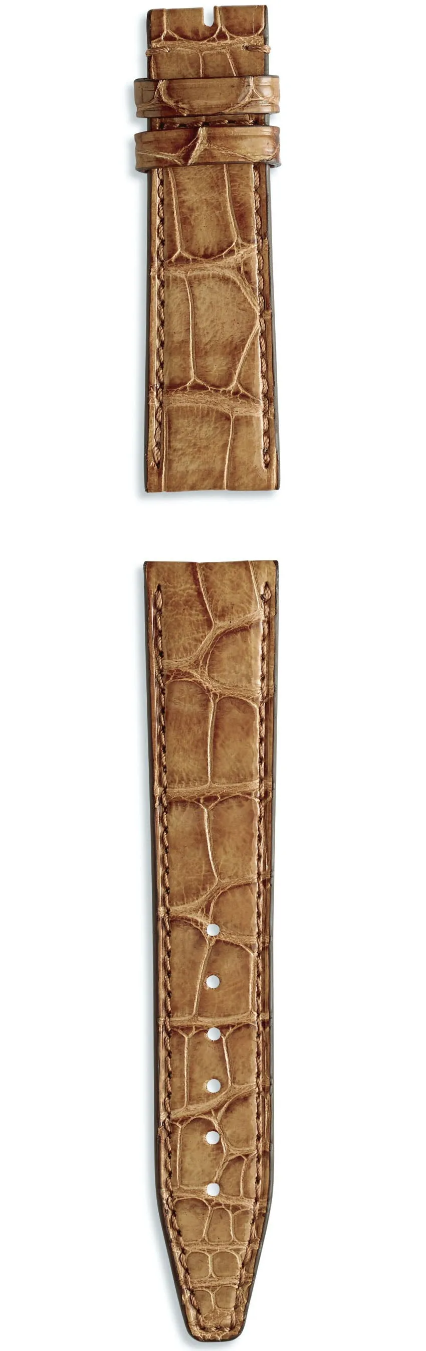 IWC Strap Alligator Marron Light Brown For Pin Buckle XL sold by Jura Watches