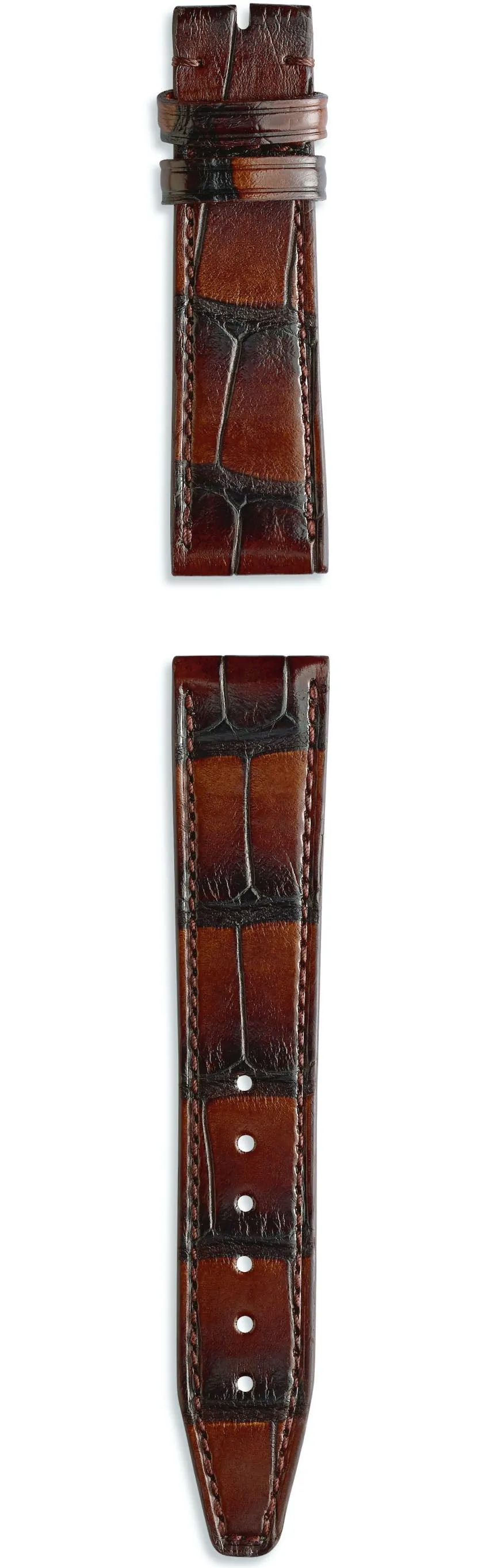 IWC Strap Alligator Marron Brown For Pin Buckle XL sold by Jura Watches