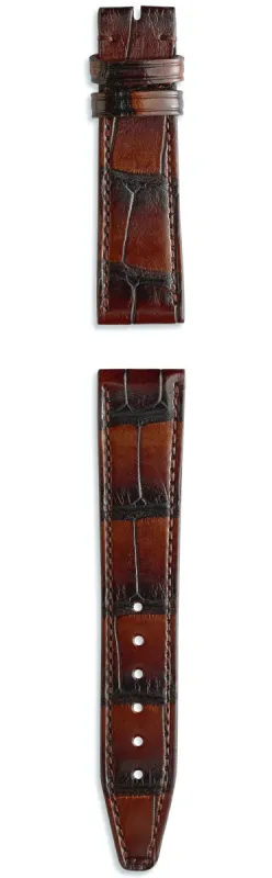 IWC Strap Alligator Marron Brown For Pin Buckle XS sold by Jura Watches