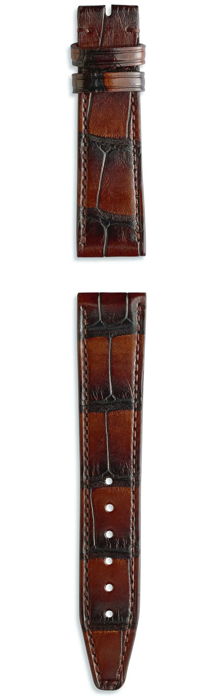 IWC Strap Alligator Marron Brown For Pin Buckle XS sold by Jura Watches