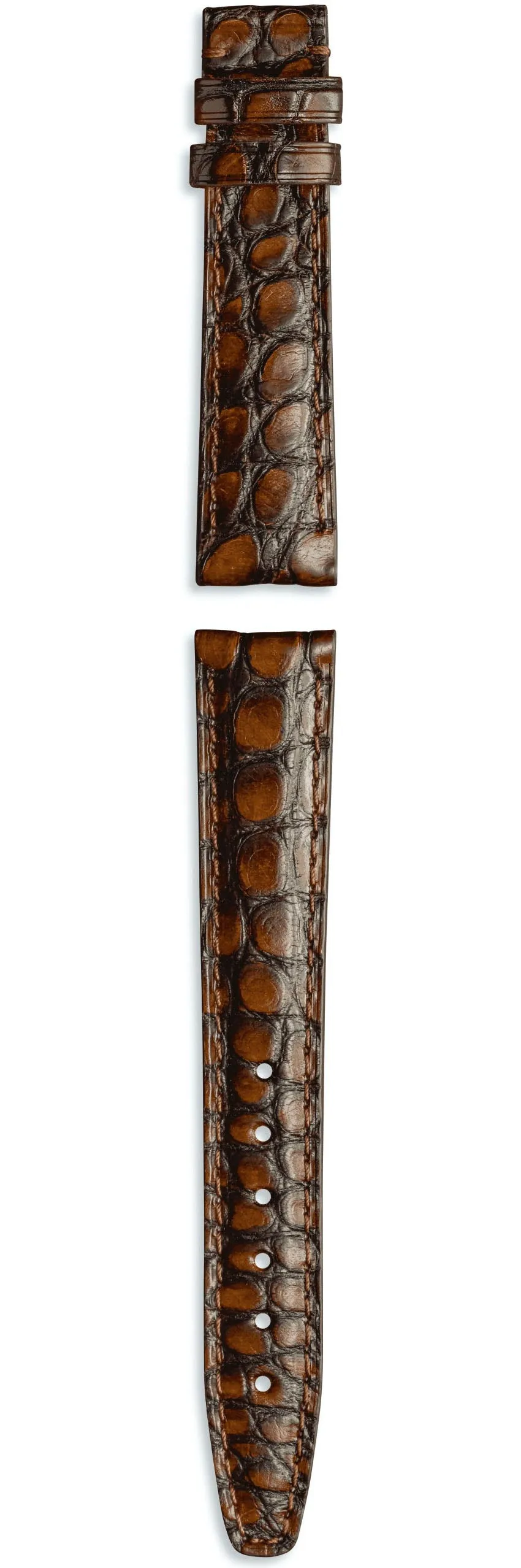 IWC Strap Alligator Dark Brown For Butterfly Clasp XS sold by Jura Watches