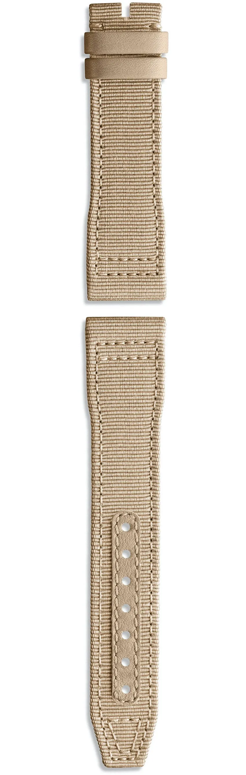 IWC Strap Textile Beige For Pin Buckle XL sold by Jura Watches