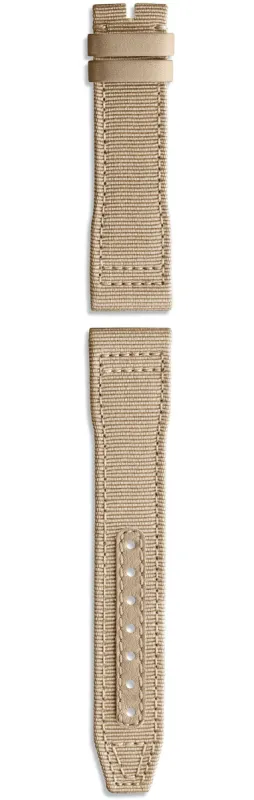 IWC Strap Textile Beige For Pin Buckle sold by Jura Watches