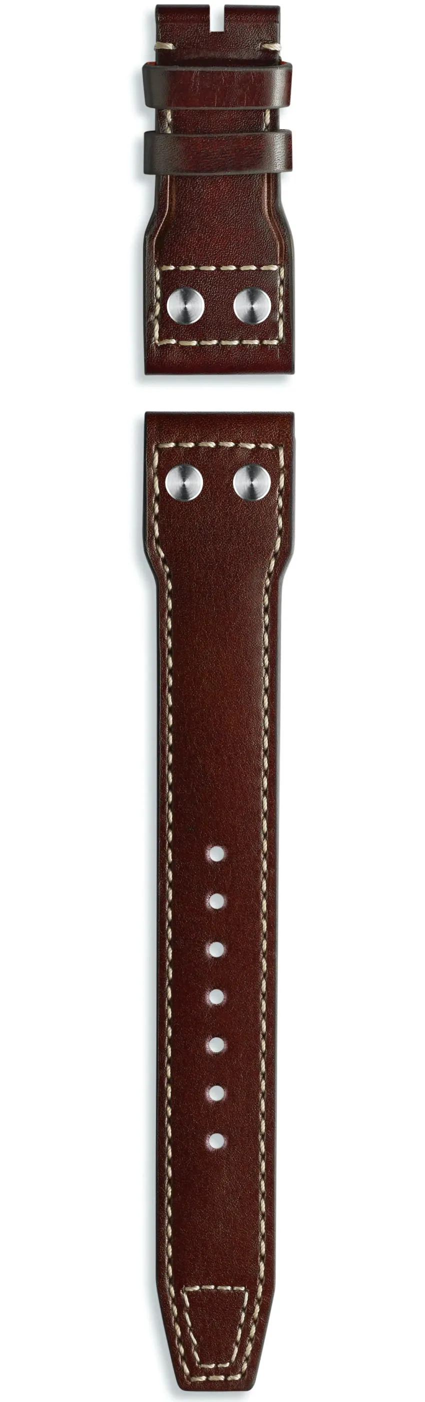 IWC Strap Calfskin Marron Brown For Folding Clasp XL sold by Jura Watches