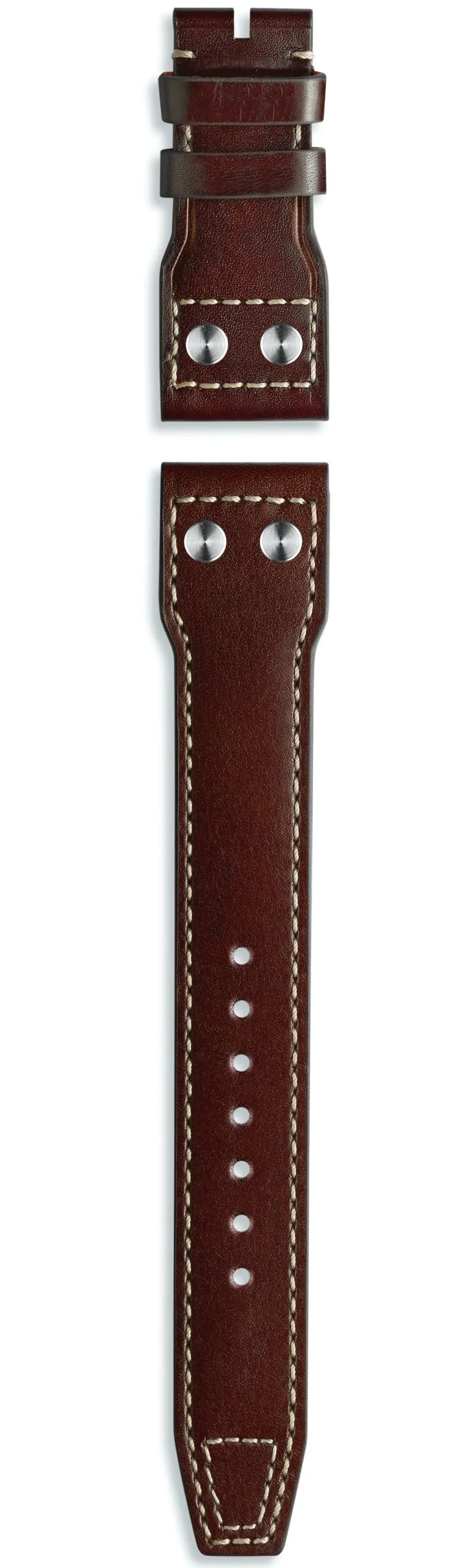IWC Strap Calfskin Marron Brown For Folding Clasp XS sold by Jura Watches