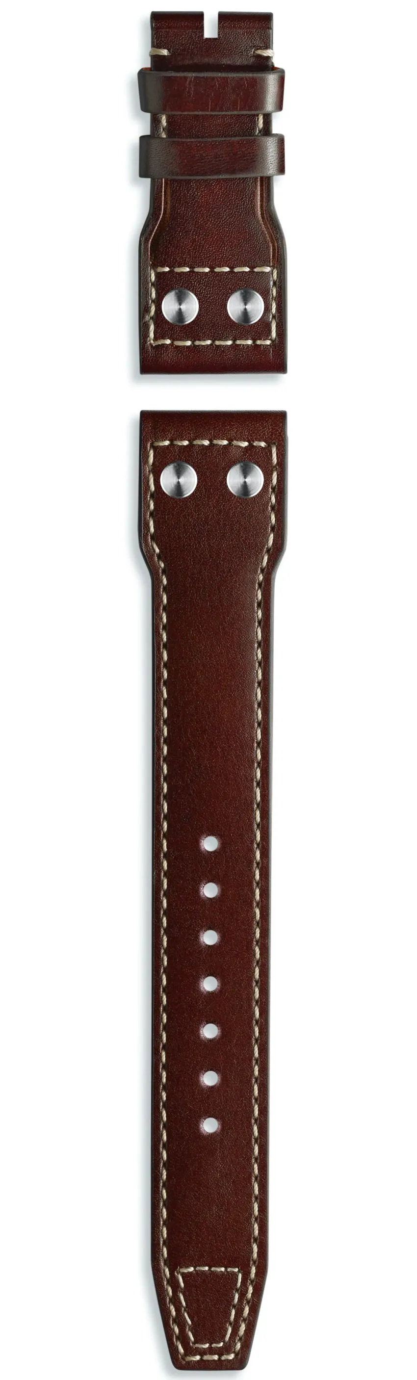IWC Strap Calfskin Marron Brown For Folding Clasp sold by Jura Watches