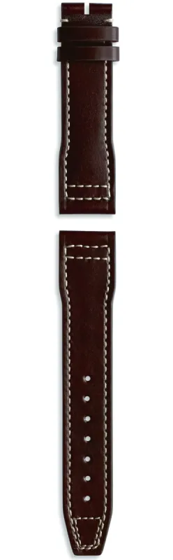 IWC Strap Calfskin Marron Brown For Folding Clasp XL sold by Jura Watches