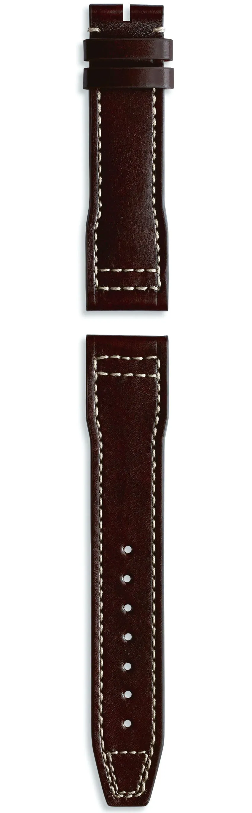 IWC Strap Calfskin Marron Brown For Folding Clasp XL sold by Jura Watches