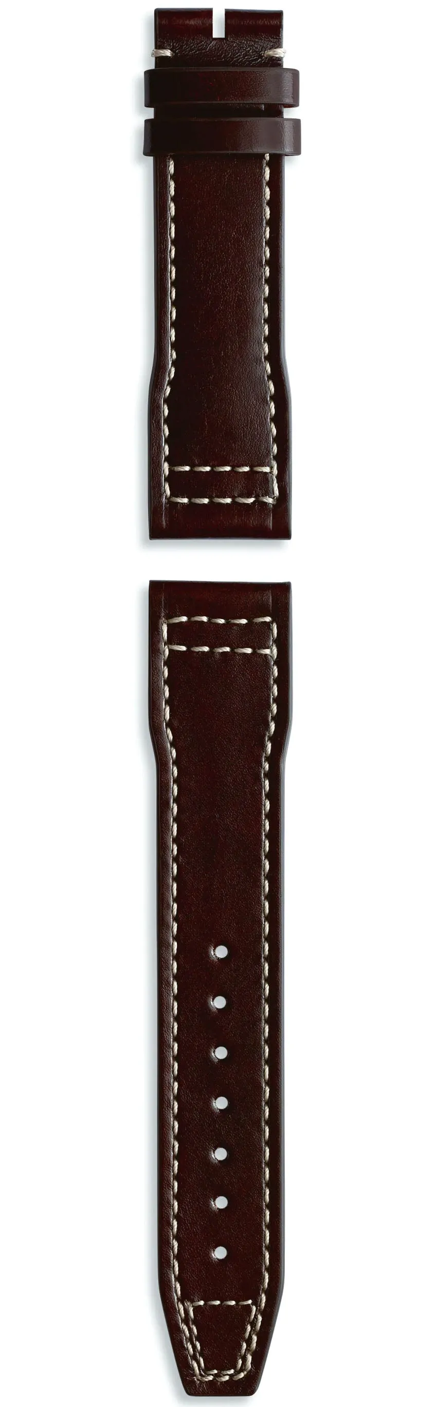 IWC Strap Calfskin Marron Brown For Folding Clasp XS sold by Jura Watches