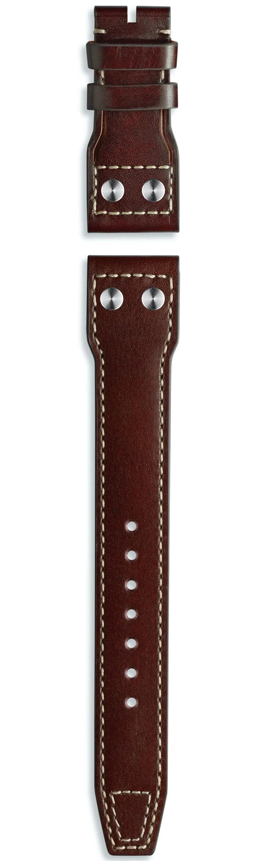 IWC Strap Calfskin Marron Brown For Folding Clasp XS sold by Jura Watches