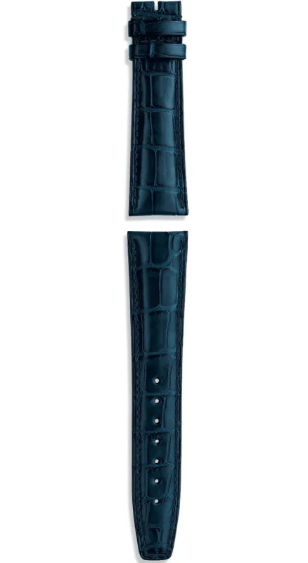 IWC Strap Aligator Blue For Folding Clasp XL sold by Jura Watches