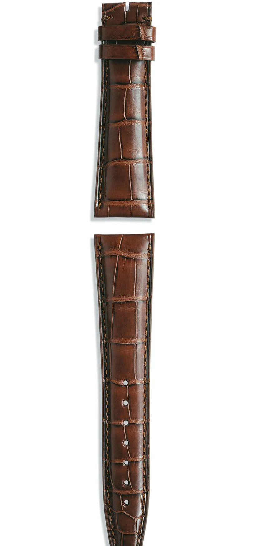 IWC Strap Alligator Dark Brown For Folding Clasp XS sold by Jura Watches