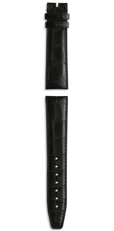 IWC Strap Alligator Black For Folding Clasp XL sold by Jura Watches