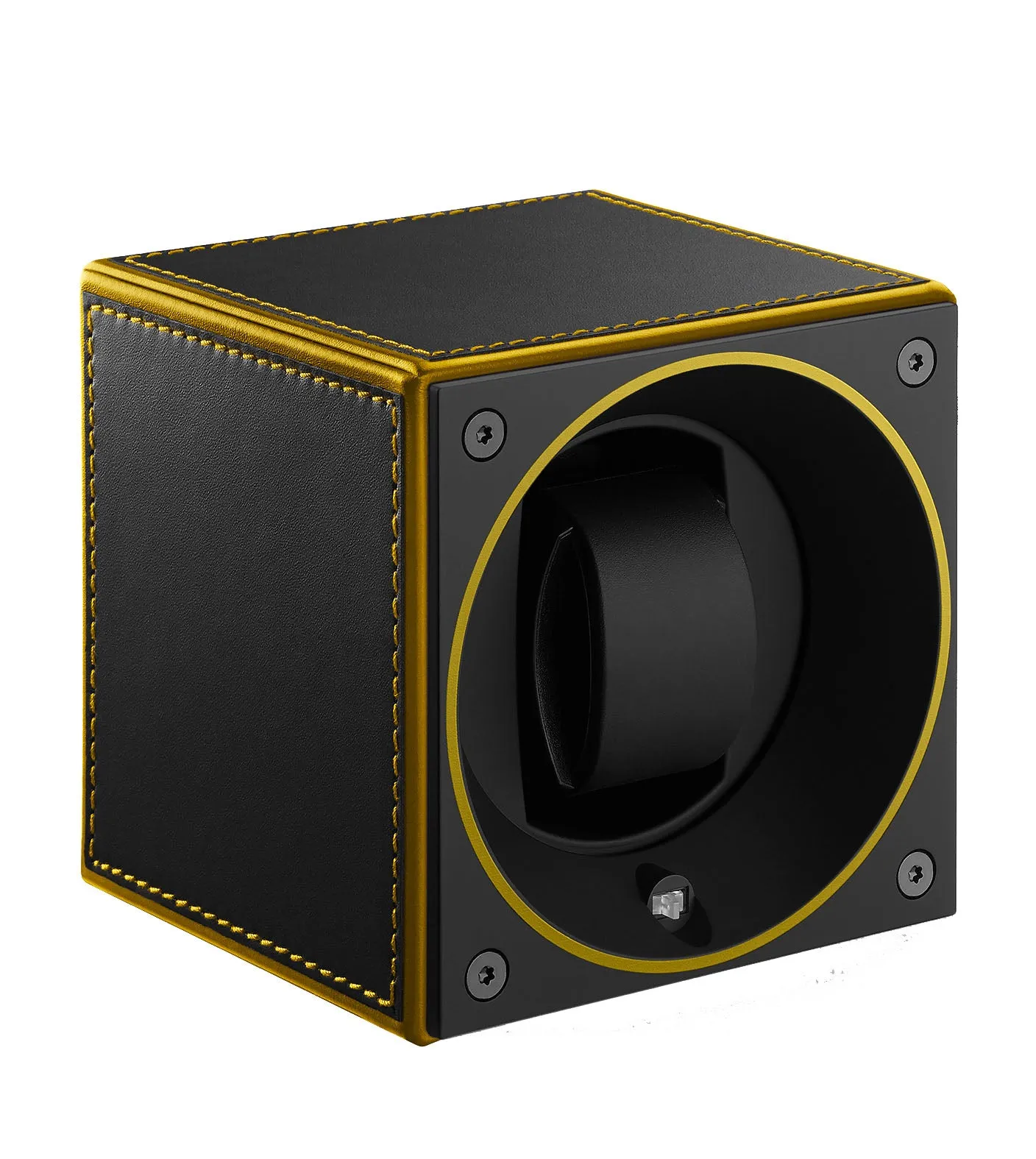 Swiss KubiK Watch Winder Single GT Yellow sold by Jura Watches