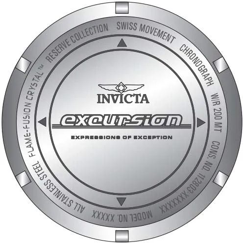 Invicta Reserve Mens sold by Jura Watches product image thumbnail 4