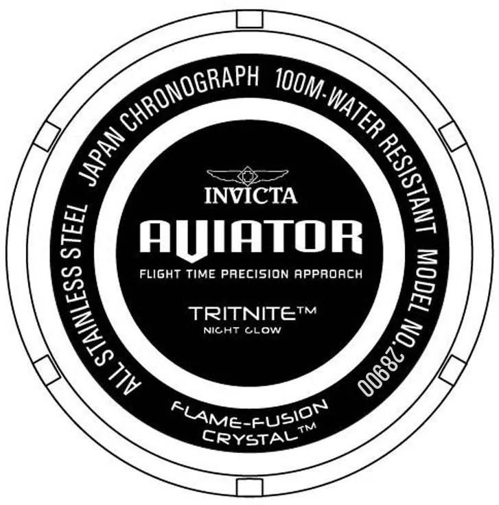 Invicta Aviator Mens sold by Jura Watches product image thumbnail 3