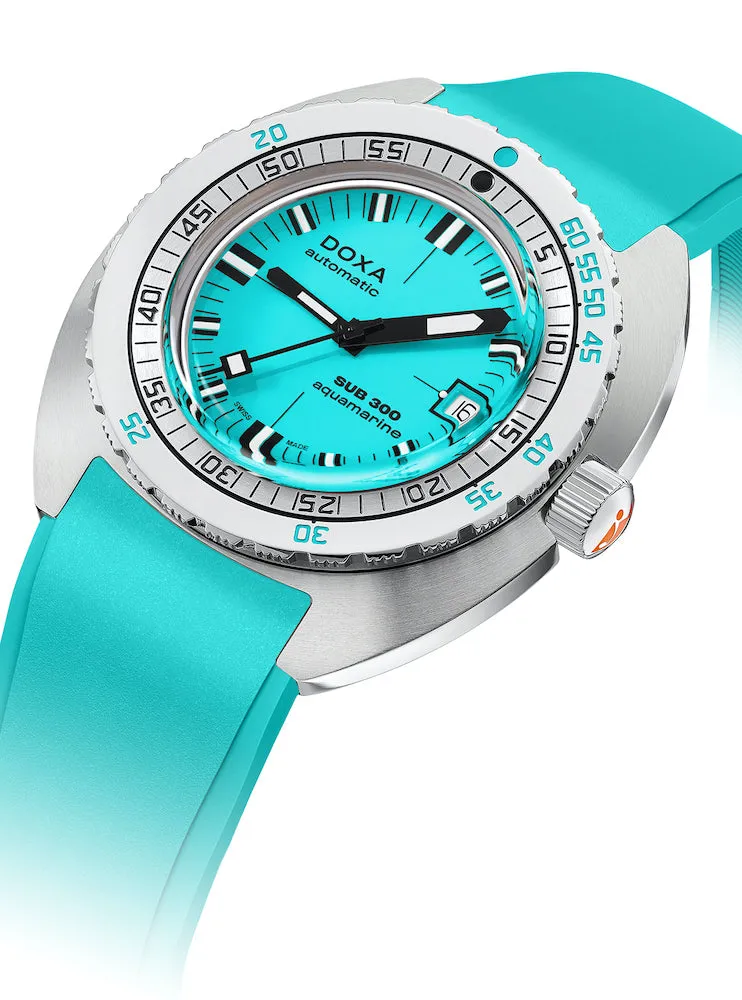 Doxa SUB 300 COSC Aquamarine Rubber sold by Jura Watches product image thumbnail 2