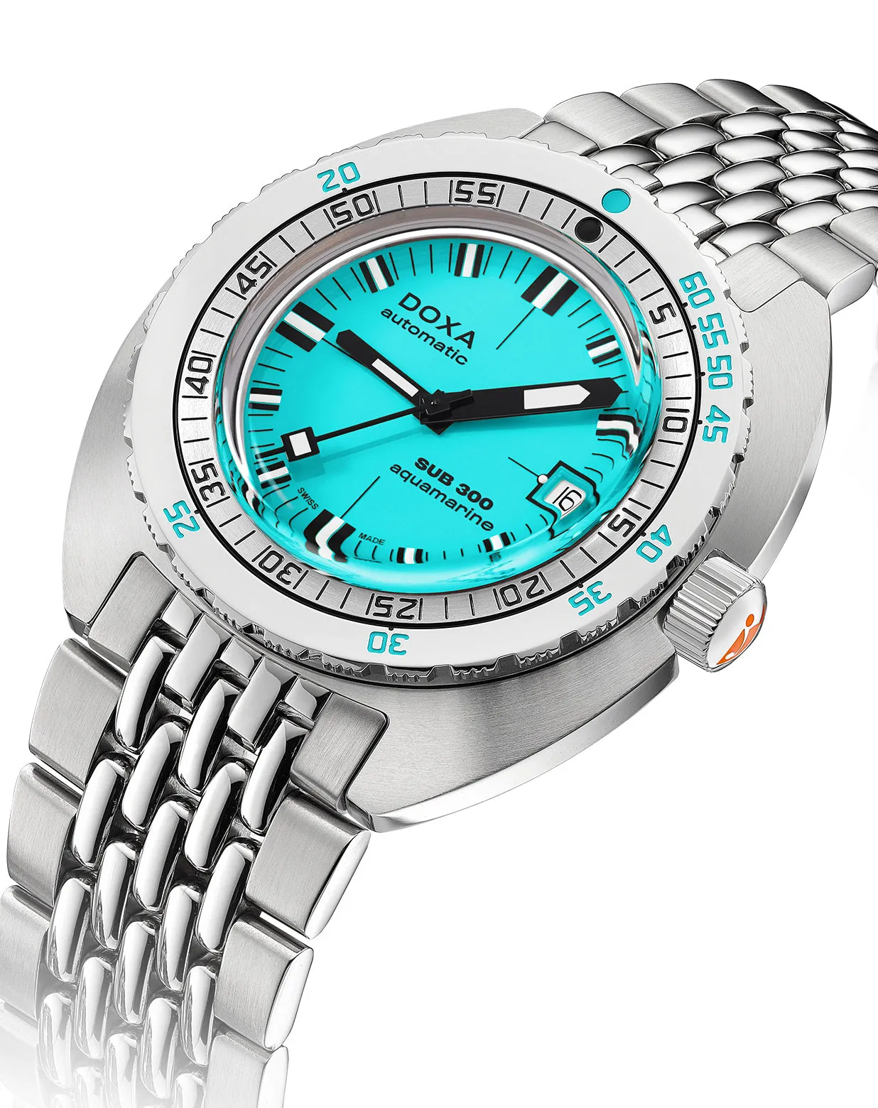 Doxa SUB 300 COSC Aquamarine Bracelet sold by Jura Watches product image thumbnail 3