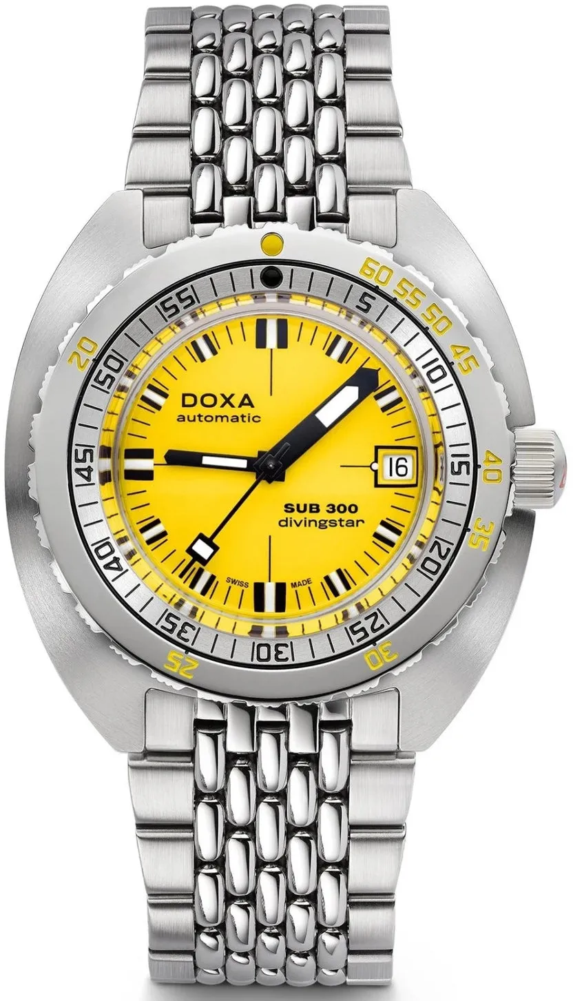 Doxa SUB 300 COSC Divingstar Bracelet sold by Jura Watches