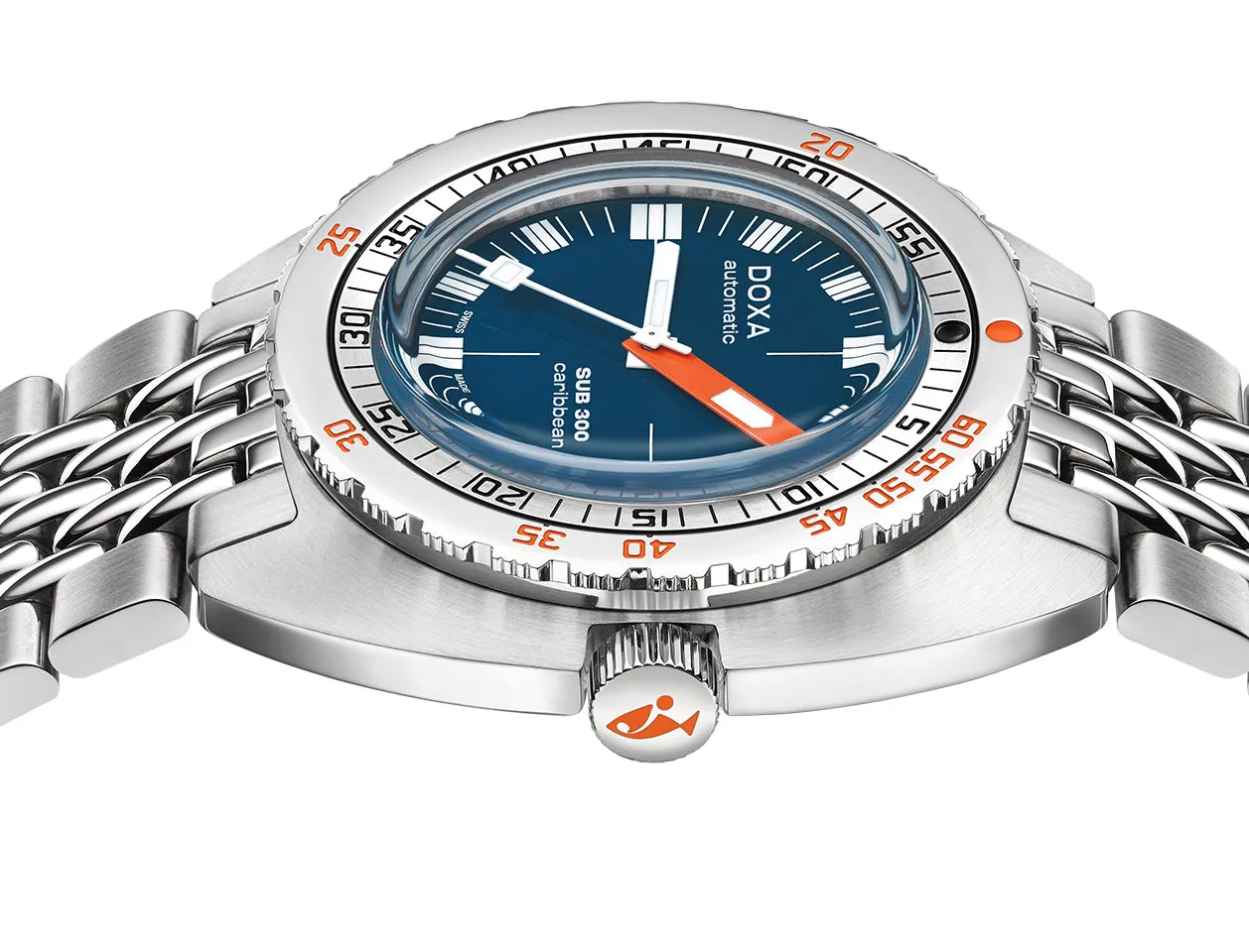 Doxa SUB 300 COSC Caribbean Bracelet sold by Jura Watches product image thumbnail 3
