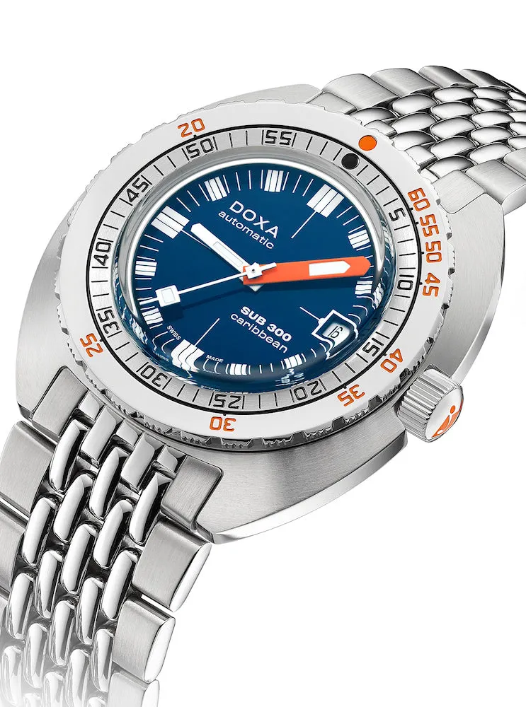 Doxa SUB 300 COSC Caribbean Bracelet sold by Jura Watches product image thumbnail 2
