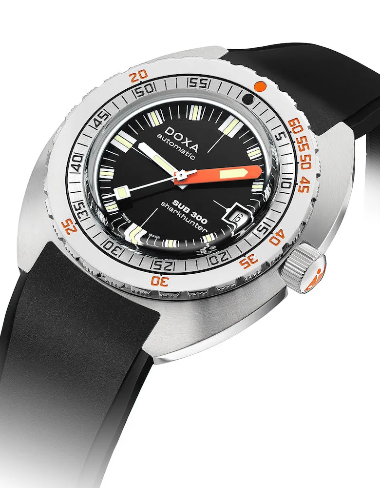 Doxa SUB 300 COSC Sharkhunter Rubber sold by Jura Watches product image thumbnail 2
