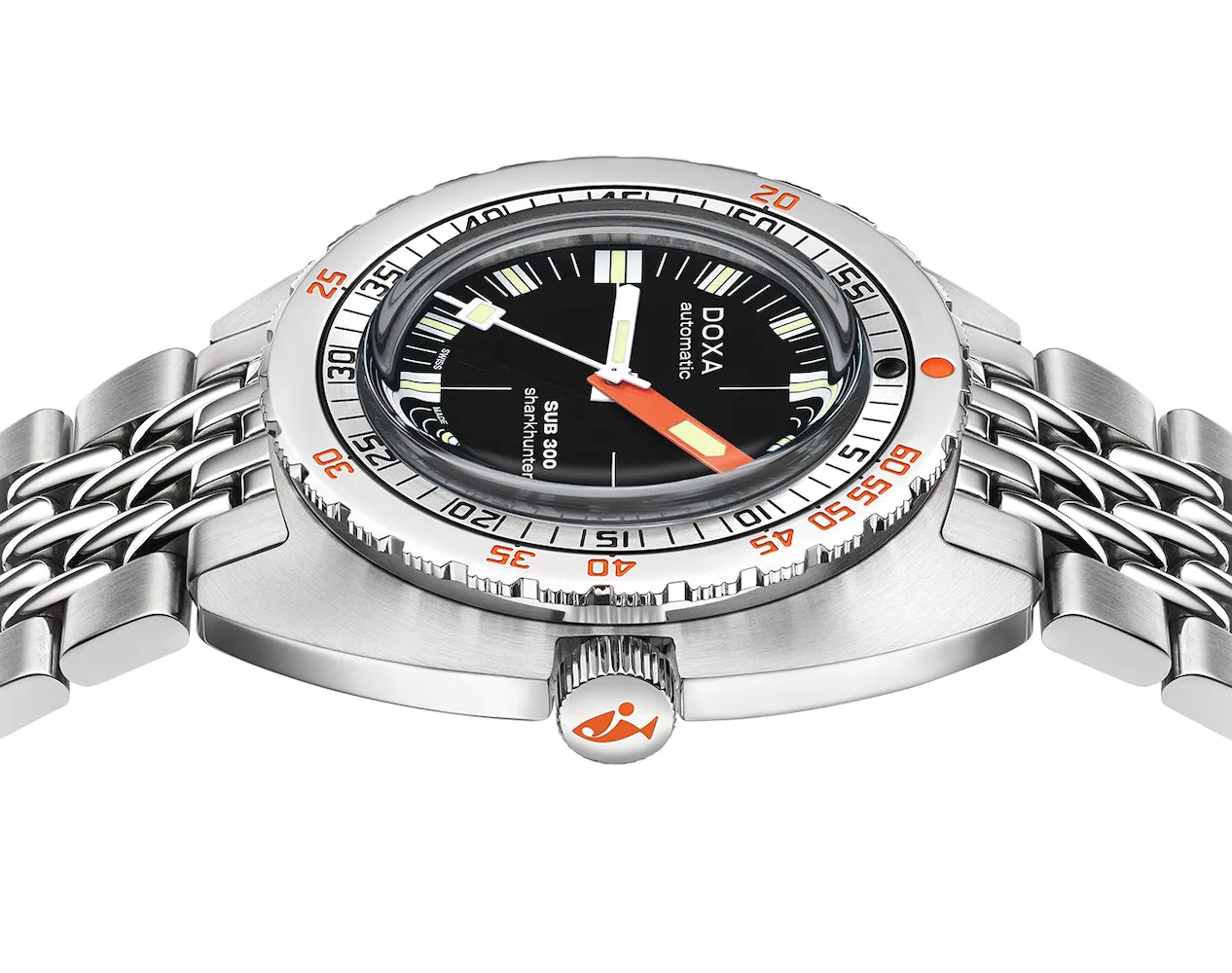 Doxa SUB 300 COSC Sharkhunter Bracelet sold by Jura Watches product image thumbnail 3