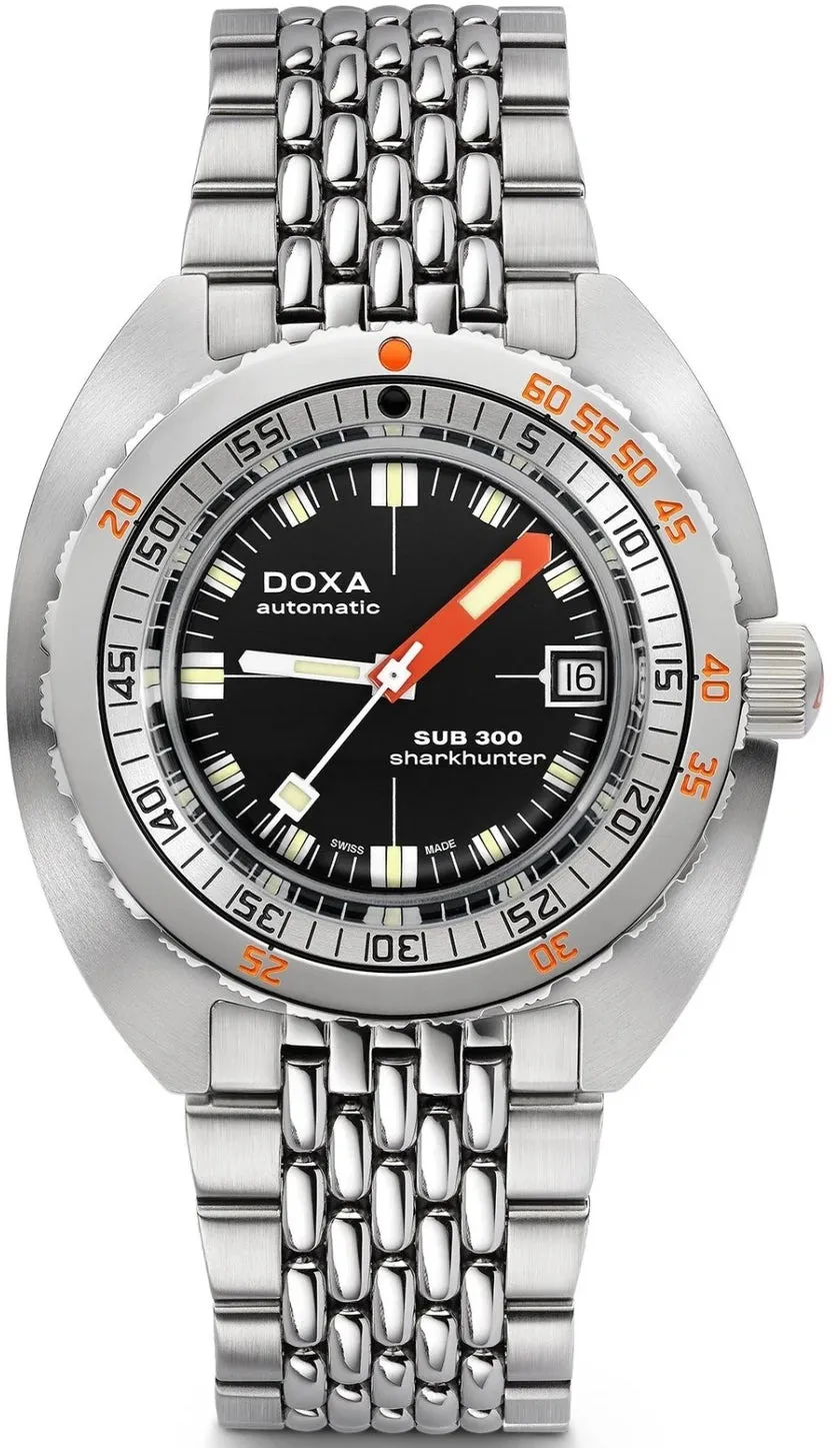Doxa SUB 300 COSC Sharkhunter Bracelet sold by Jura Watches