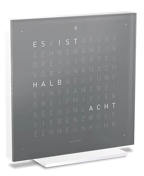 QLOCKTWO Earth 13.5 Pure Earl Grey Tea Table Clock sold by Jura Watches product image thumbnail 2