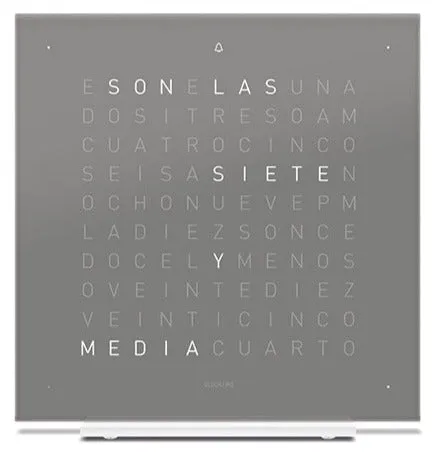 QLOCKTWO Earth 13.5 Pure Earl Grey Tea Table Clock sold by Jura Watches