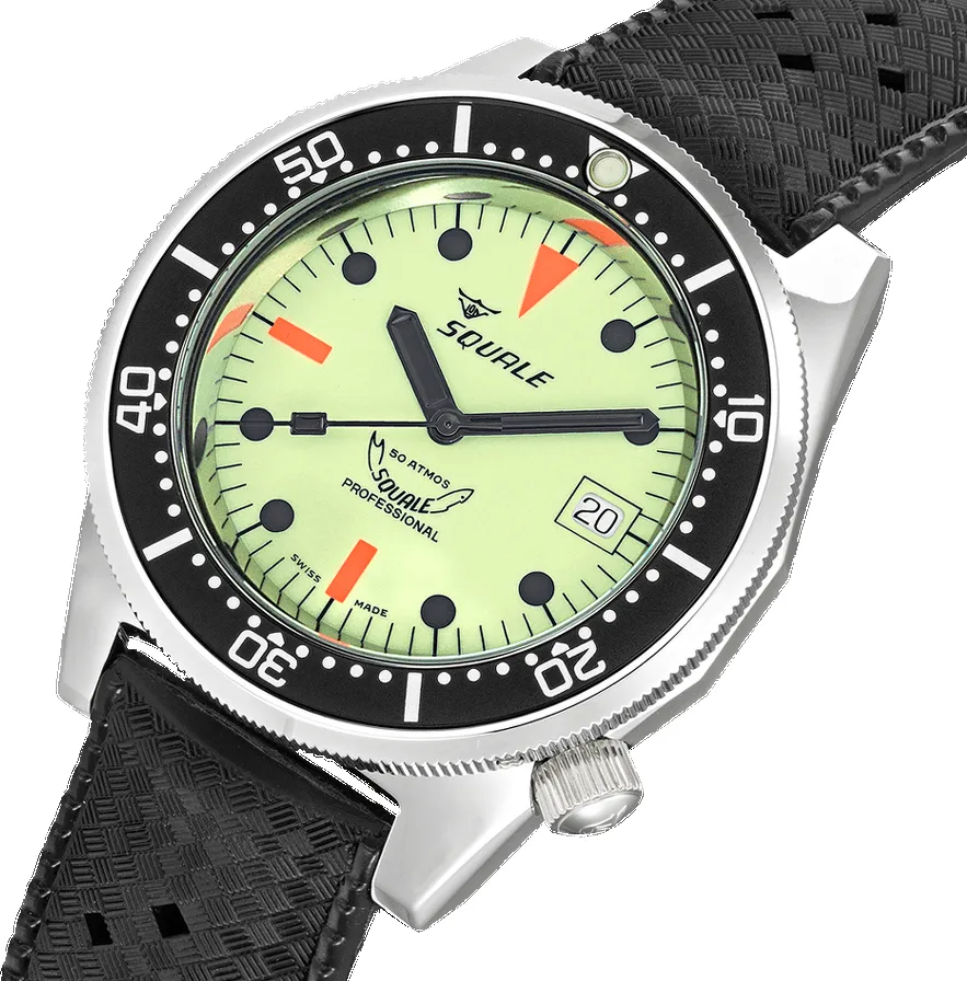 Squale 1521 Full Luminous Rubber sold by Jura Watches product image thumbnail 3