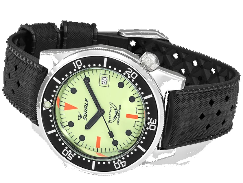 Squale 1521 Full Luminous Rubber sold by Jura Watches product image thumbnail 4