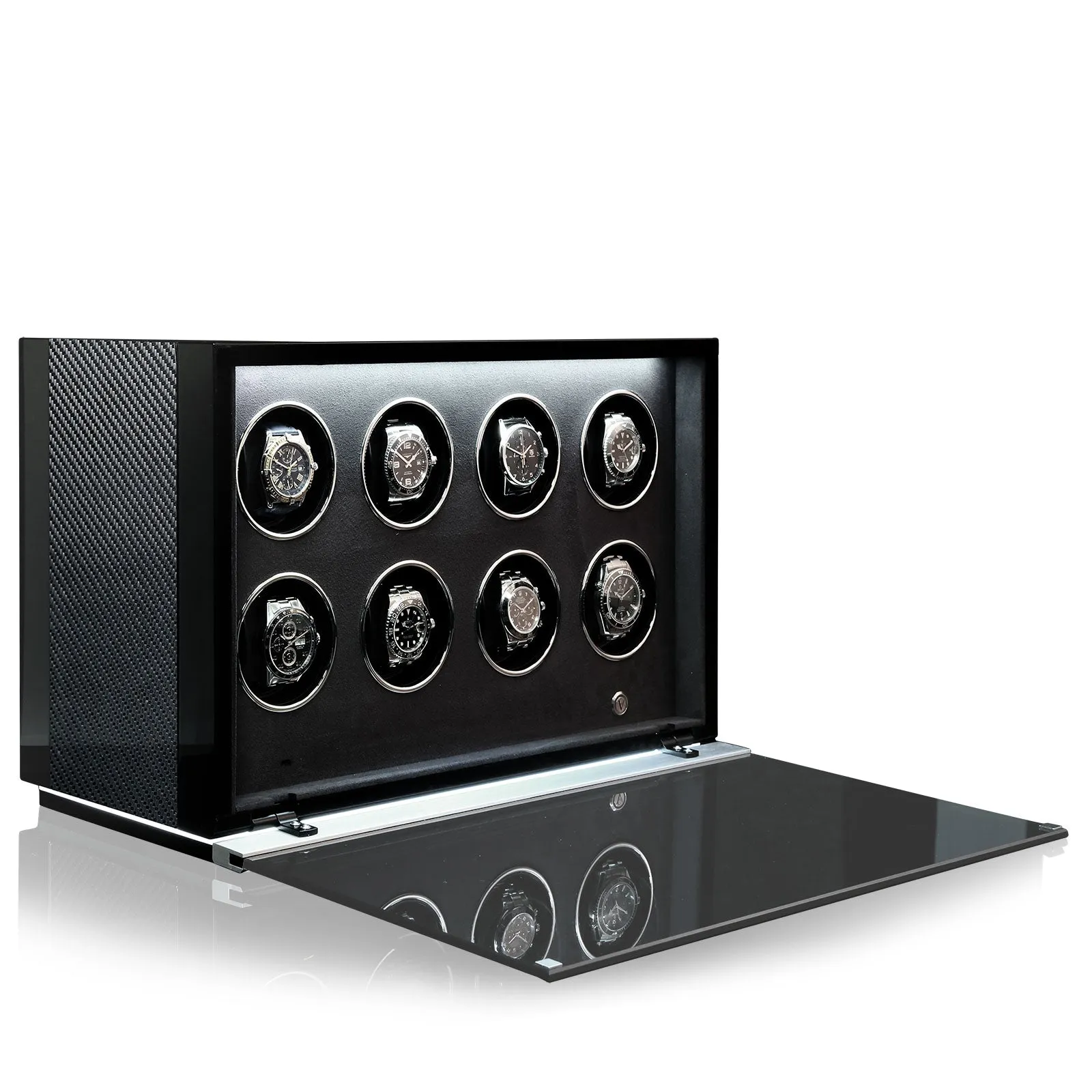 Chronovision Watch Winder Ambiance VIII Carbon Black High Gloss sold by Jura Watches product image thumbnail 3