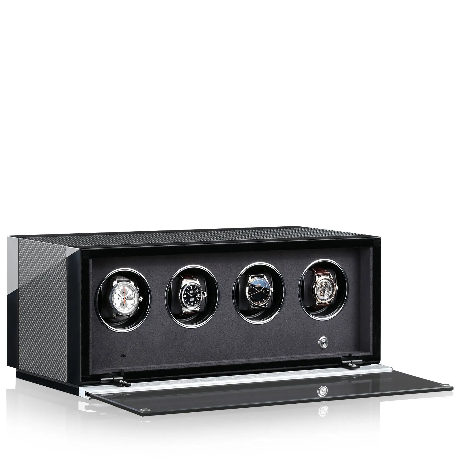 Chronovision Watch Winder Ambiance IV Carbon Black High Gloss sold by Jura Watches product image thumbnail 2